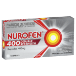 Nurofen Double Strength 400mg Ibuprofen Tablets 12s-0